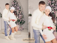 фото беременных с мужем